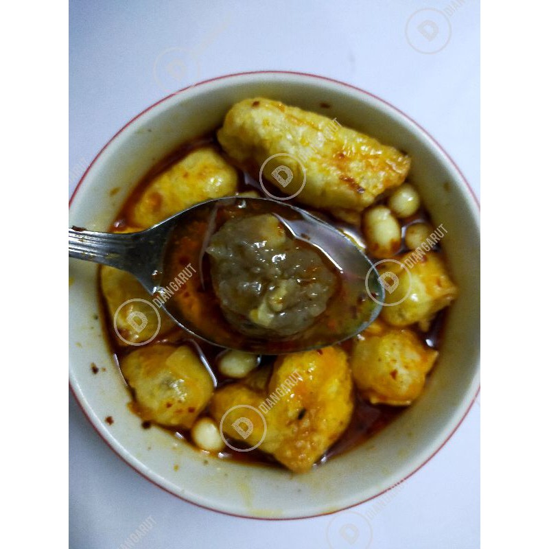 Baso Tulang Rangu Sapi Bumbu Geprek