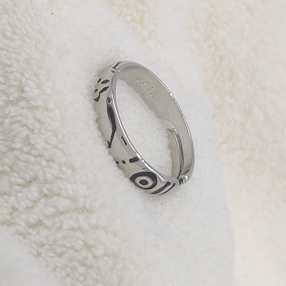 Yuta Okkotsu Cincin Metal Adjustable Desain Anime Jujutsu Kaisen Untuk Cosplay