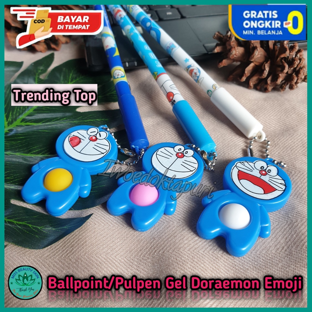 

Pulpen Motif Pop It Doraemon Warna Warni Bulpen Ballpoint Gel Lucu Karakter Unik Korea Import Viral Harga Grosir Promo Murah Bisa Cod