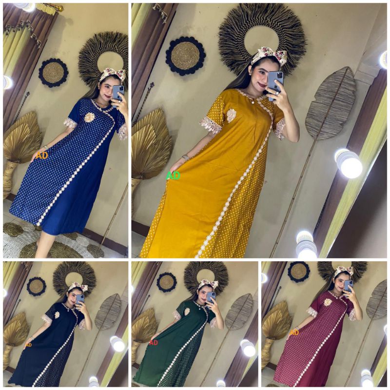 DASTER RENDA TERLARIS DASTER RENDA TERMURAH DASTER ANDIN DRESS RENDA GROSIR DASTER