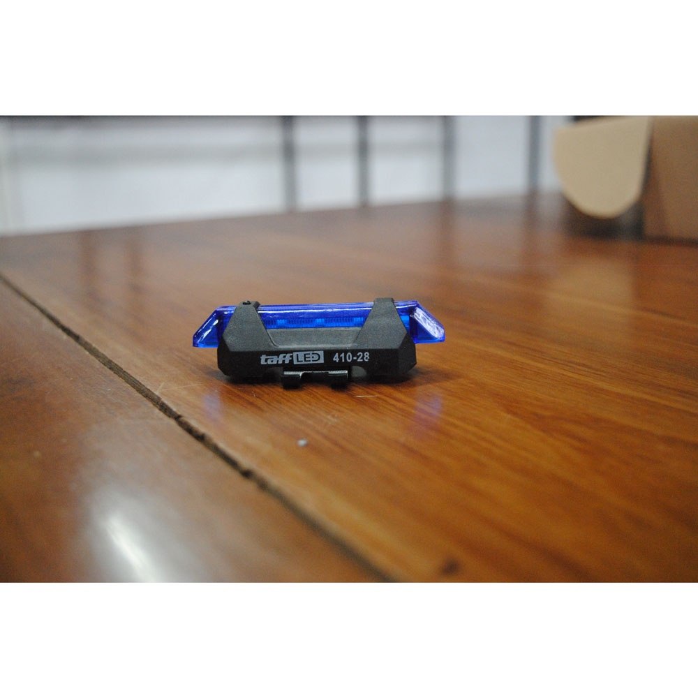 Lampu Sepeda 5 LED Taillight Rechargeable - DC-918 - OMRSBCBL Blue