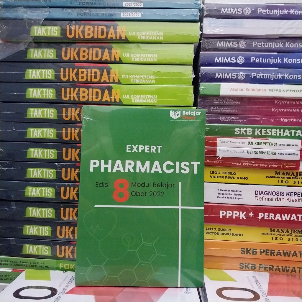 EXPERT PHARMACIST EDISI 8 MODUL BELAJAR OBAT 2022 BUKU FARMASI LENGKAP UKAI FARMASI APOTEKER UKAI 20