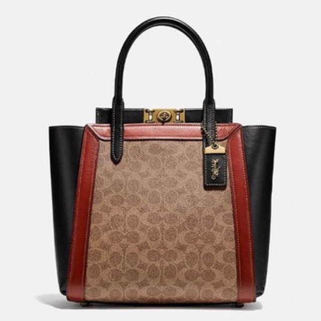 Coach Troupe Tote In Signature Canvas (78487)