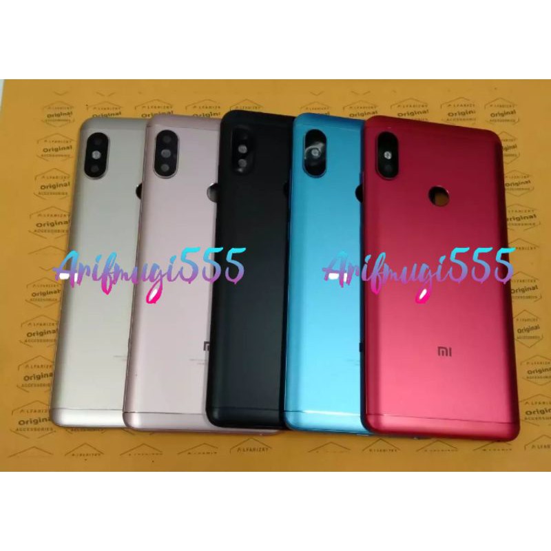 BACKDOOR BACK COVER KESING CASING TUTUP BELAKANG XIAOMI REDMI NOTE 5 NOTE 5 PRO ORIGINAL