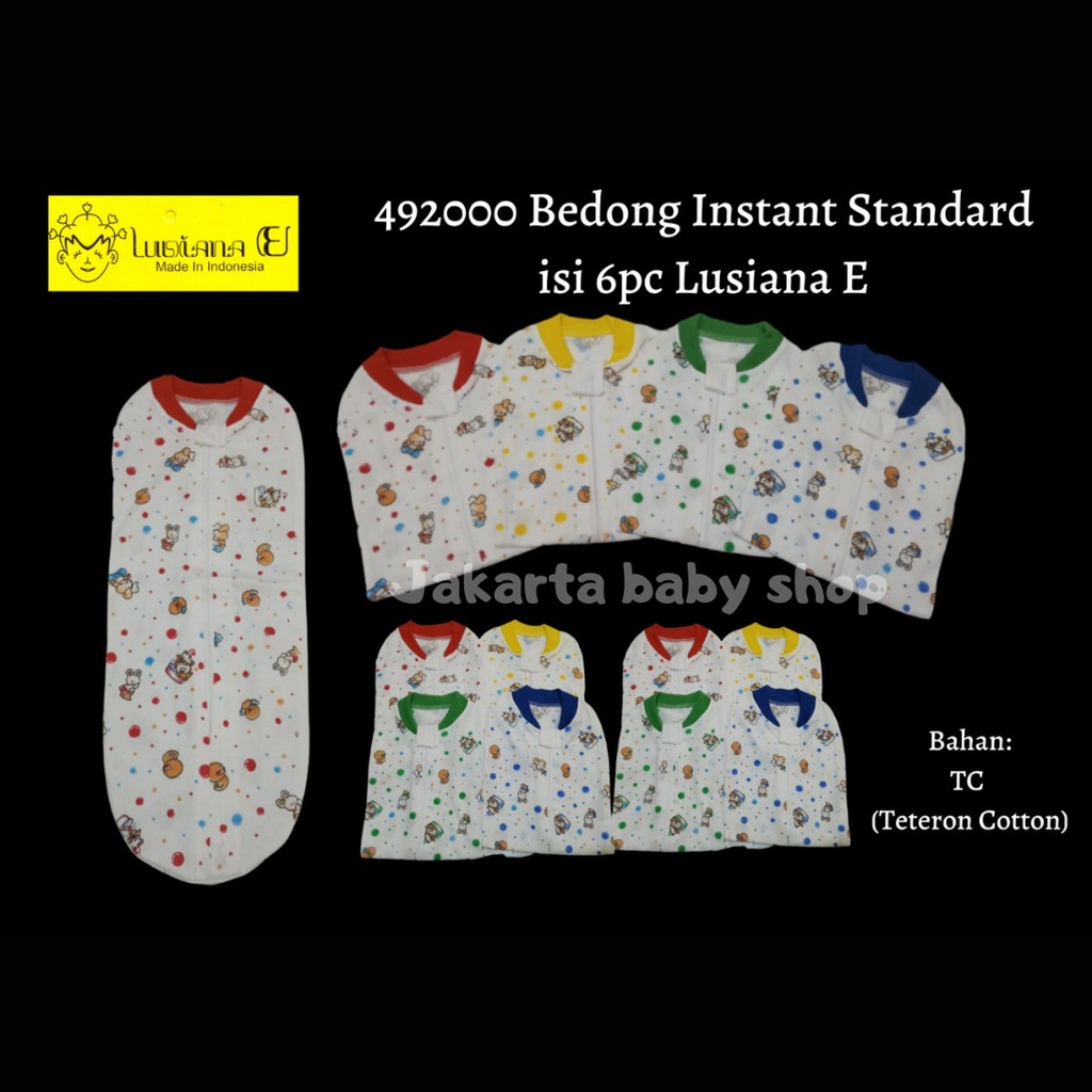 BEDONG INSTAN STANDAR LUSIANA E PC/PACK 492000