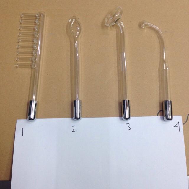 Kaca HF sparepart alat facial high frequency