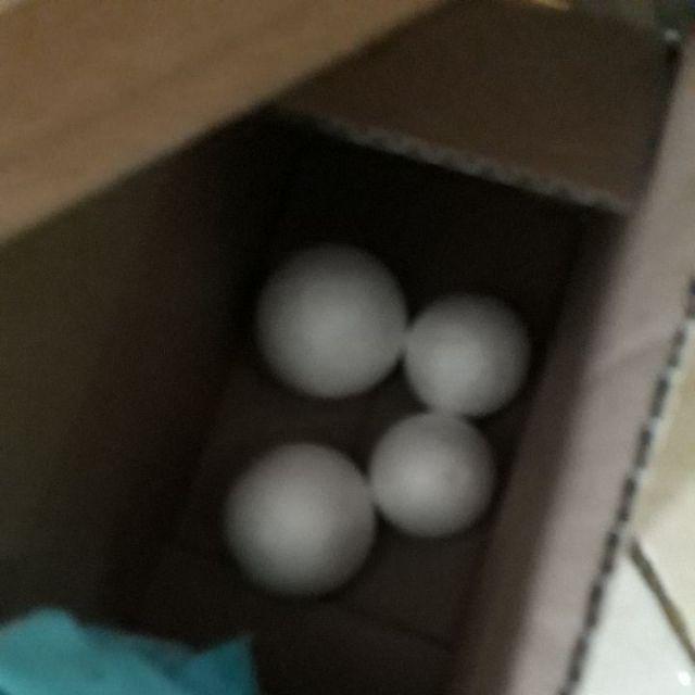 Sterofoam Bola / Bola Gabus Bulat 4 Cm