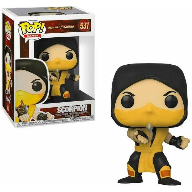 POP Funko 537 Mortal Kombat - Scorpion