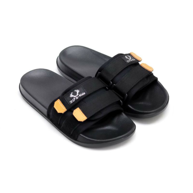 Sandal Pria Kekinian Sendal Santai Casual Sndal Slide Murah Keren Ringan