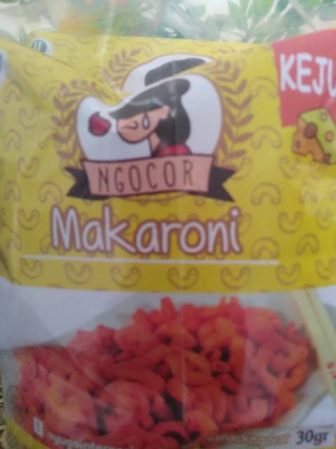 Makaroni ngocor rasa keju