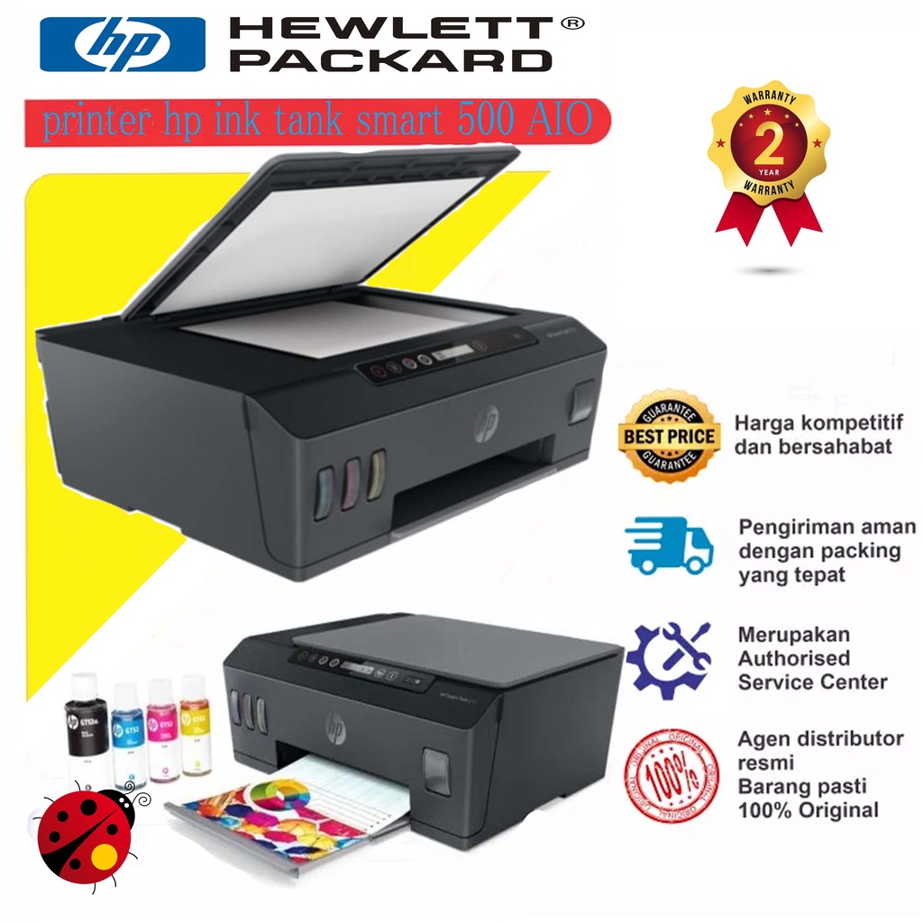 HP Smart Tank 500 All-in-One Printer - HP SmartTank500