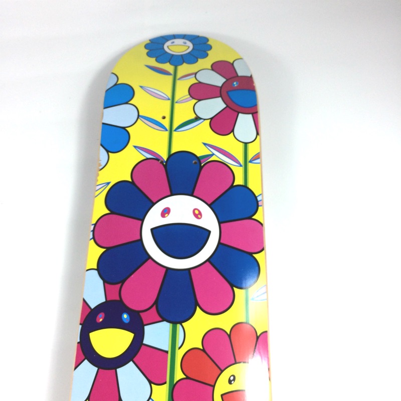 Bape Skateboard deck pro Decotakashi Murakami Flower Ukuran 31x8 Inch Untuk Dekorasi Interior KK