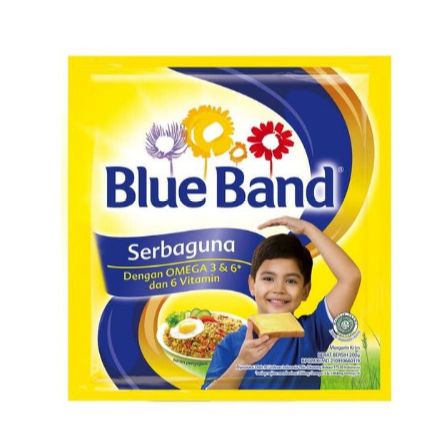 

butter-mentega- blueband margarine serbaguna 200gram -mentega-butter.