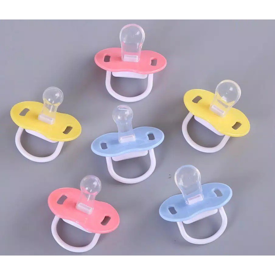 ZCK Empeng Bayi  Biasa  / Empeng Dot Bayi lucu  / Dot Bayi Biasa  / Empeng Buah Bayi-BULAT HIJAU