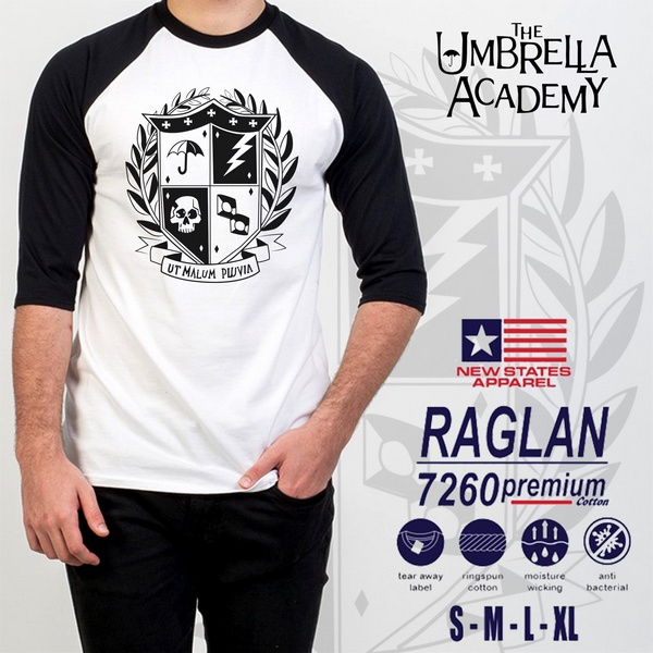 KAOS RAGLAN 3/4 T-SHIRT - THE UMBRELLA ACADEMY