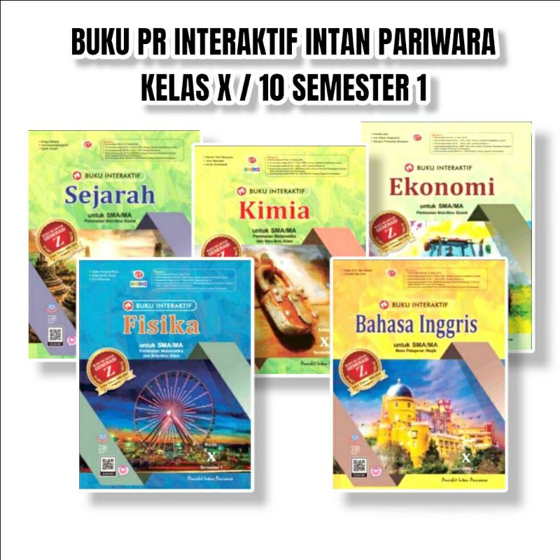 Buku kunci jawaban lks pr interaktif kelas 10 semester 1 tahun 2022 intan pariwara