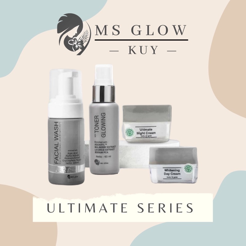 Paket Wajah Ultimate MS GLOW / Ultimate Series MS GLOW ORIGINAL