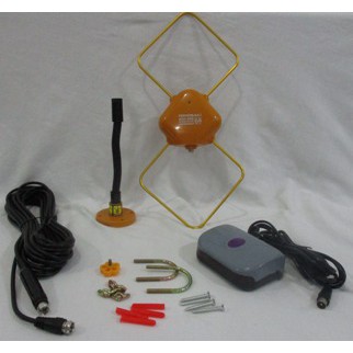 AIO 200 Antena TV Outdoor &amp; Indoor + Booster/Antena Digital Toyosaki**