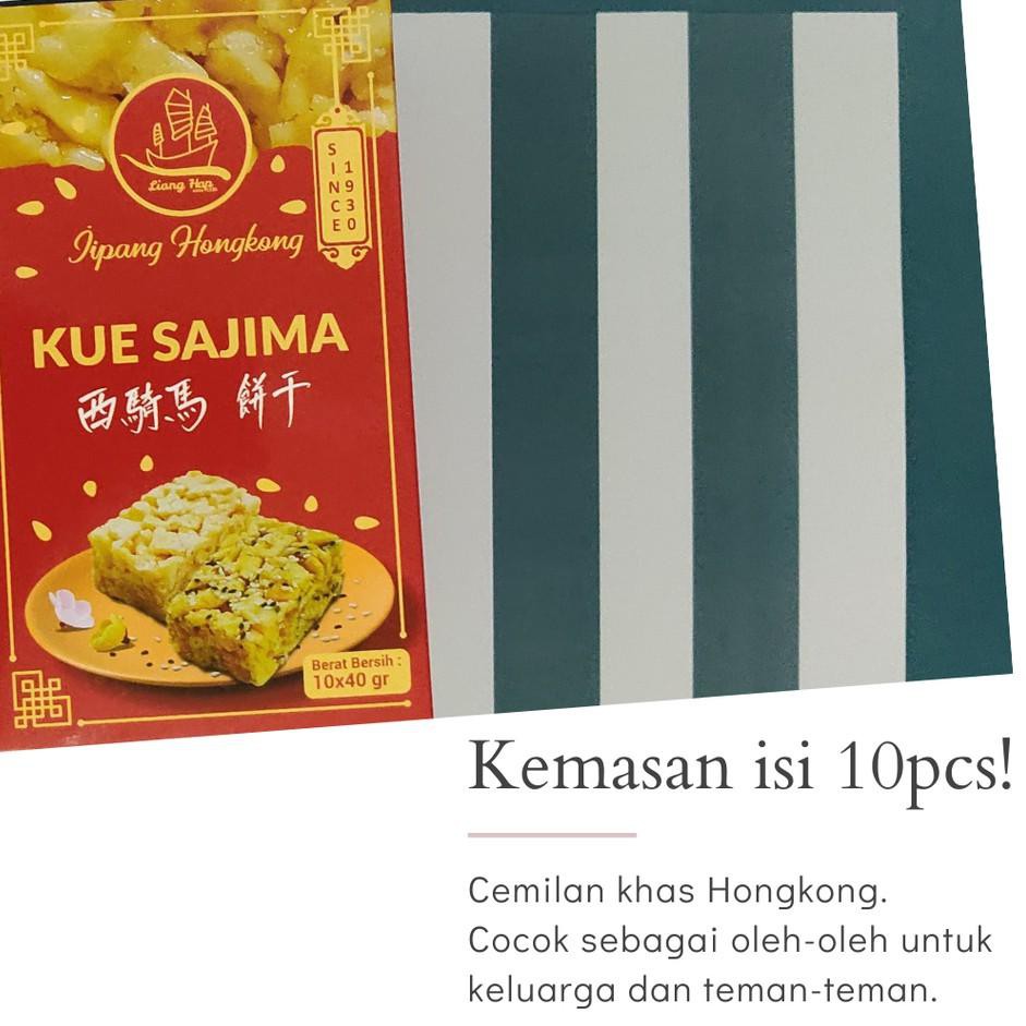 

Best Seller.. 10 pcs Kue Jipang Sajima Original | Best Seller |Oleh Oleh khas Hongkong |Sachima |Sag