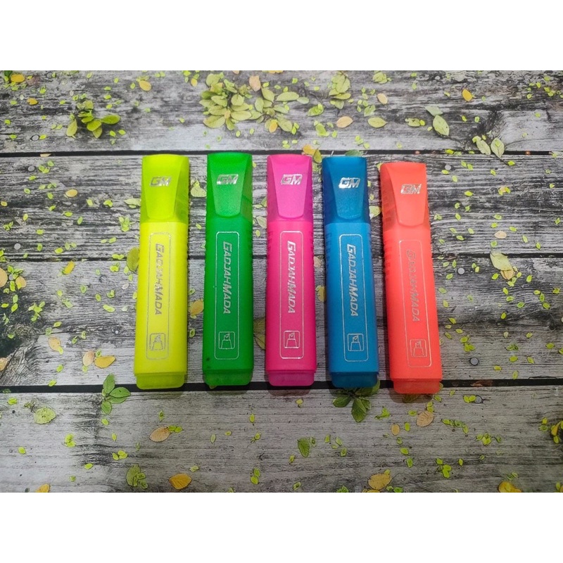 Stabilo Warna Warni GM 3002Y/ Highlighter Gadjah Mada GM 300Y