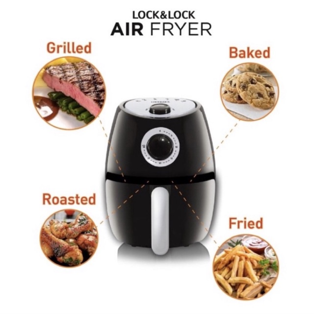 Locknlock air fryer black power - Lock&Lock