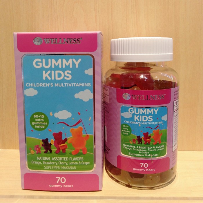 Vitamin Anak Wellness Gummy Kids :70 Vit Anak -