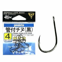 KAIL PANCING HOOK GAMAKATSU ISEAMA RING EYE BLACK