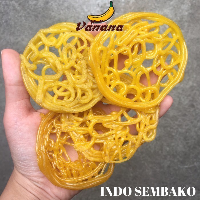 

Kerupuk Mie kuning kecil 1kg / krupuk ciplok 1kg / cemilan krupuk mie