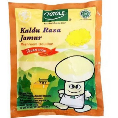 

TOTOLE kaldu rasa jamur 200g 400g 80g 40g HALAL