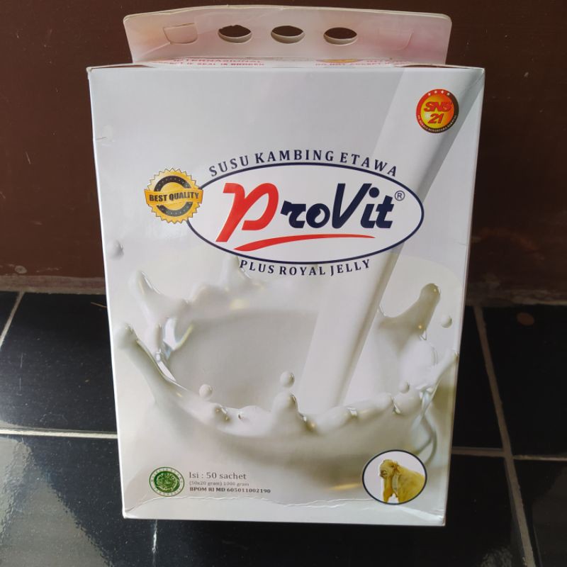 

Susu Provit - Susu Kambing Etawa plus Royal Jelly