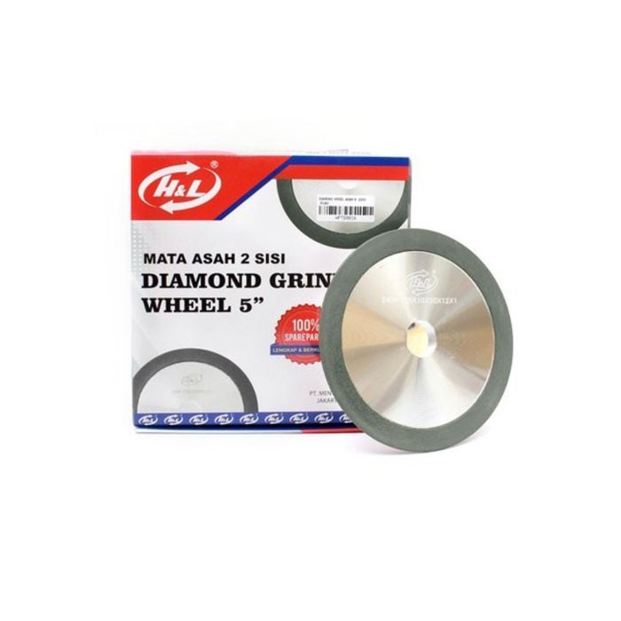 HL Mata Asah 2 Sisi 5 Inch Diamond Grinding Wheel 5 Inch