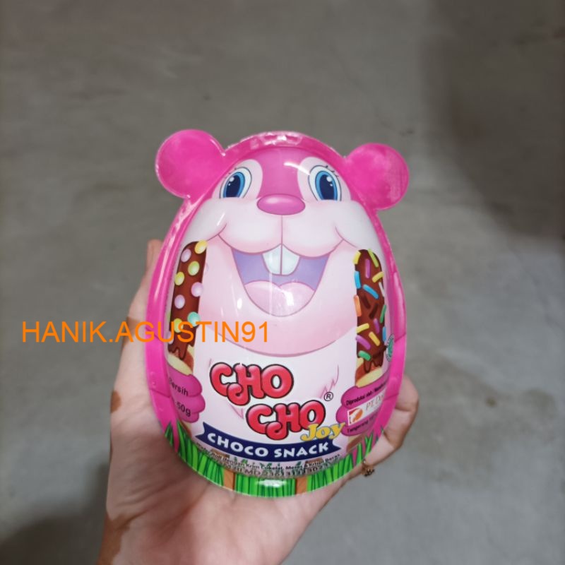 

CHO CHO JOY JUMBO 50gr - Snack - Telur - Mainan