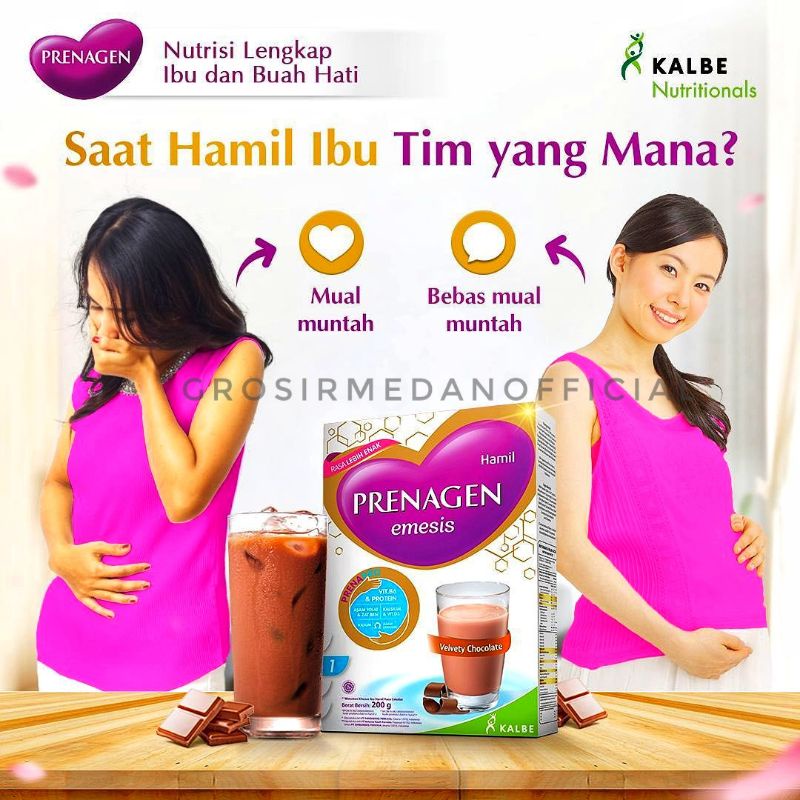 SUSU PRENAGEN UNTUK IBU HAMIL, MENYUSUI, DAN PERENCANAAN KEHAMILAN - ESENSIS, EMESIS, MOMMY, LACTA, ALMOND SOYA