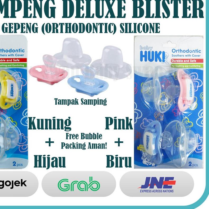 ✷ Empeng HUKI Baby Empeng Gepeng Orthodontic / HUKI Empeng Orthodontic ❆