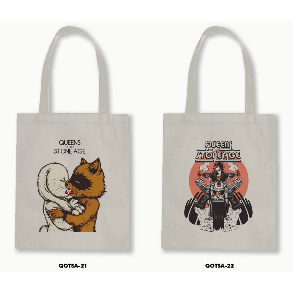 TOTE BAG BLACU - QOTSA/QUEENS OF THE STONE AGE 02