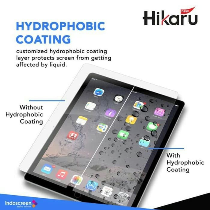 CRYSTAL HIKARU anti gores IPAD AIR 5 / AIR 4 (10.9 inch) / AIR 3 (10.5 inch) / AIR 2 / Air 1 (9.7 inch)