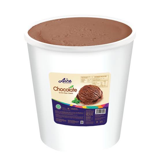 Jual Es Krim Aice Chocolate Bucket Liter Eskrim Ice Cream Es Cream Aice Coklat Besar L