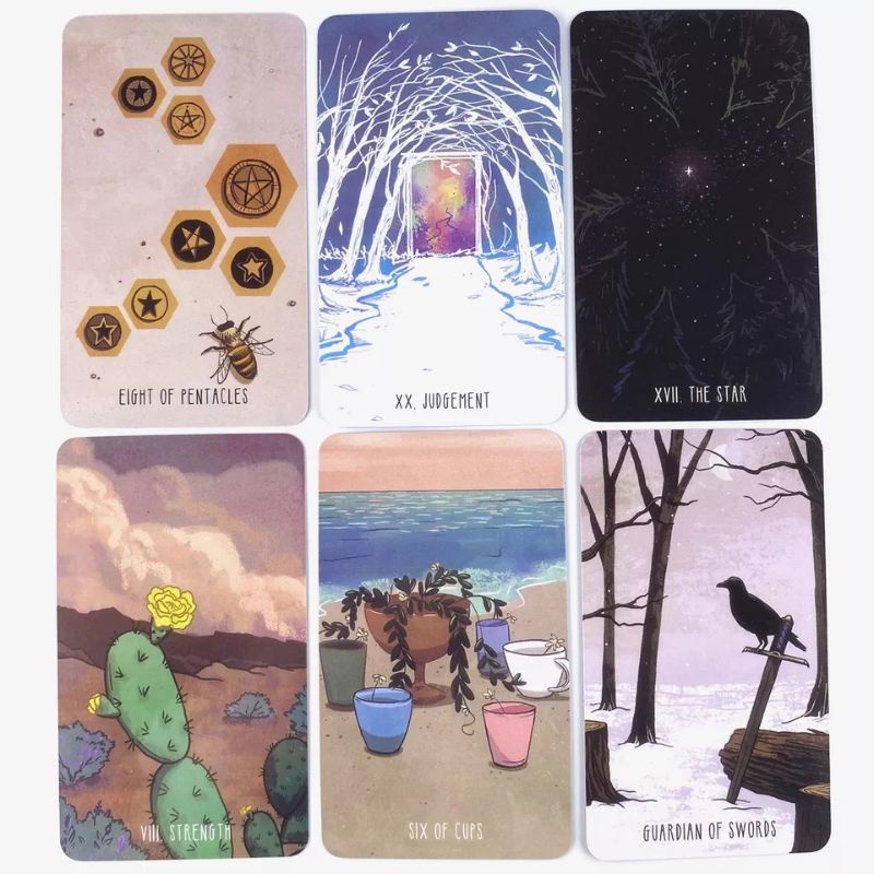 The Spacious Tarot 12x7cm include guide paper