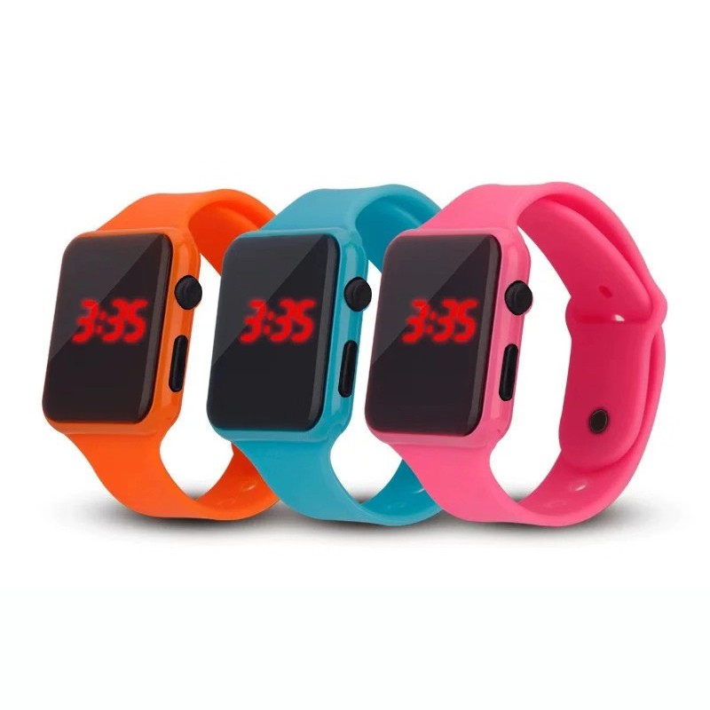 JAM TANGAN LED DIGITAL FASHION KISD&TEENAGER(REMAJA) DISPLAY WATCH ELEKTRONIK IMPORT WANITA PRIA/COD-2