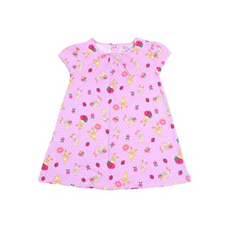 Jsp962 Baju Anak Fluffy  Bunny 01 Dress Perempuan 6 