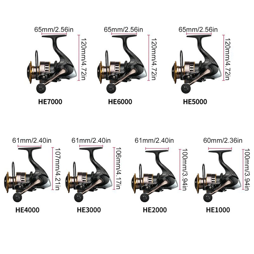 reel pancing rell 10kg Drag Fishing Reel 5.2:1 gear ratio EVA Ball Grip Spool Spinning Reel Reel For Carp