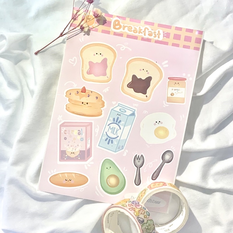 

STICKER SET DECO AESTHETIC CUTE FOR JOURNALING BY Minnie’s