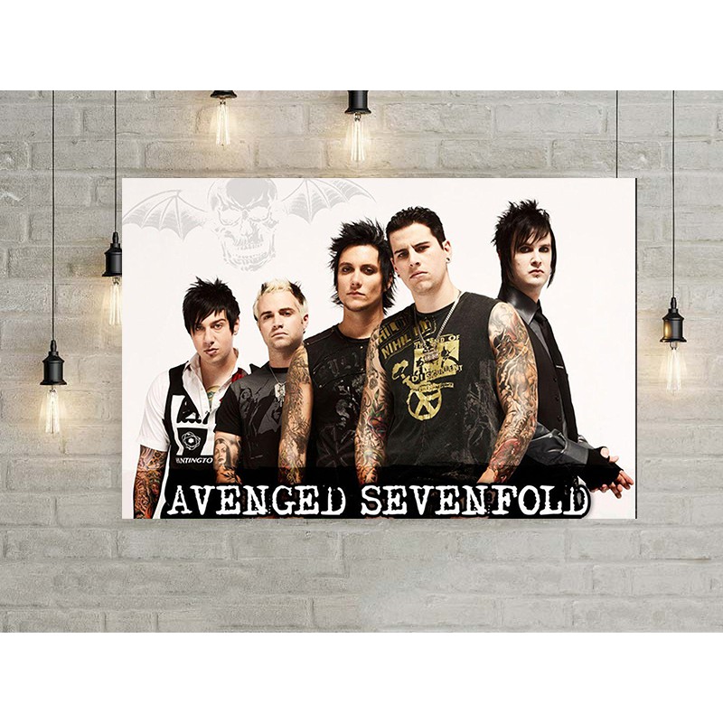 Poster Band Avenged Sevenfold Ukuran A3/Wall Decor Avenged Sevenfold/Poster Band Avenged Sevenfold