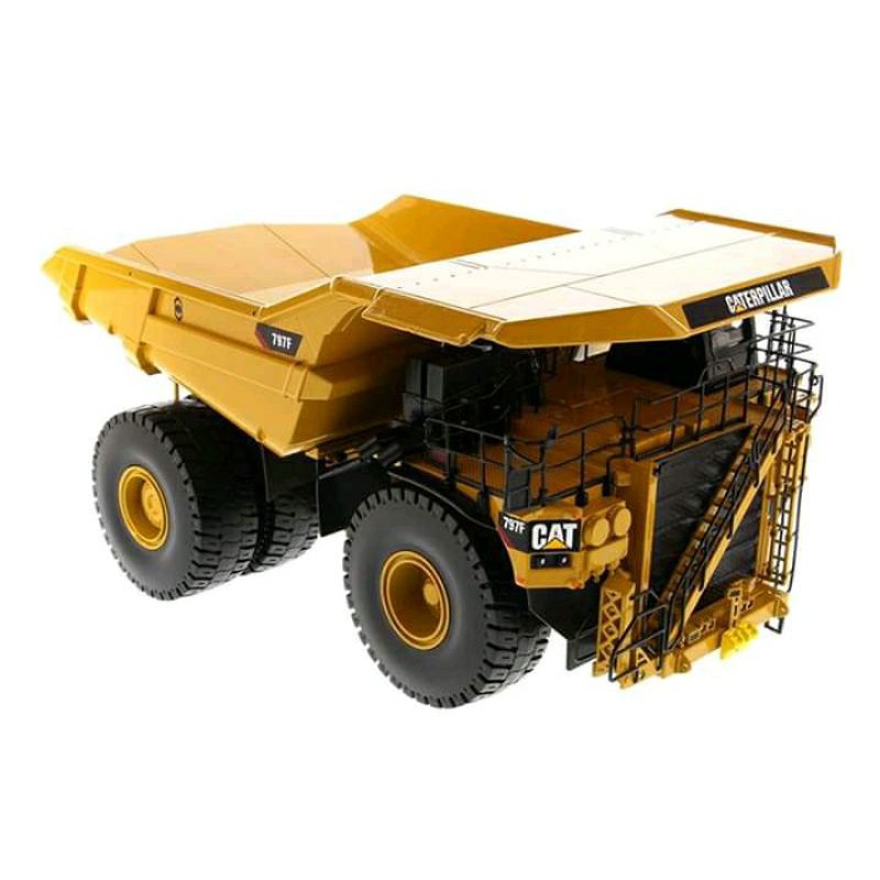 MINIATUR ALAT BERAT DUMP TRUCK CATTERPILAR CAT 797F MINING TRUCK SKALA 1:50 DIECAST MASTER