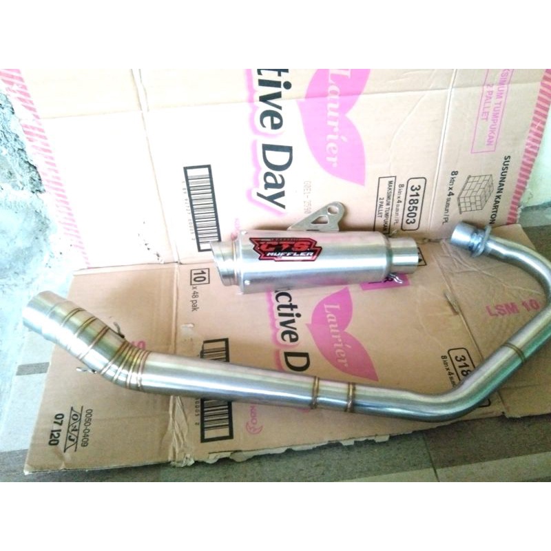 KNALPOT CTS MUFFLER PNP CB MP GL TIGER VERZA CBRNEW MX FU VIXION