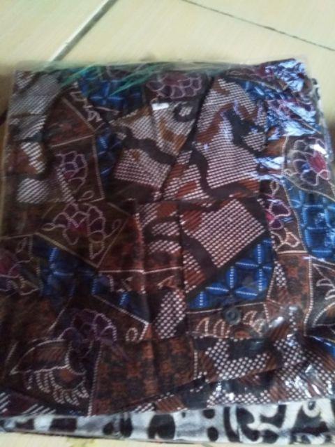Batik Couple Ayah Dan Anak Laki Laki Modern
