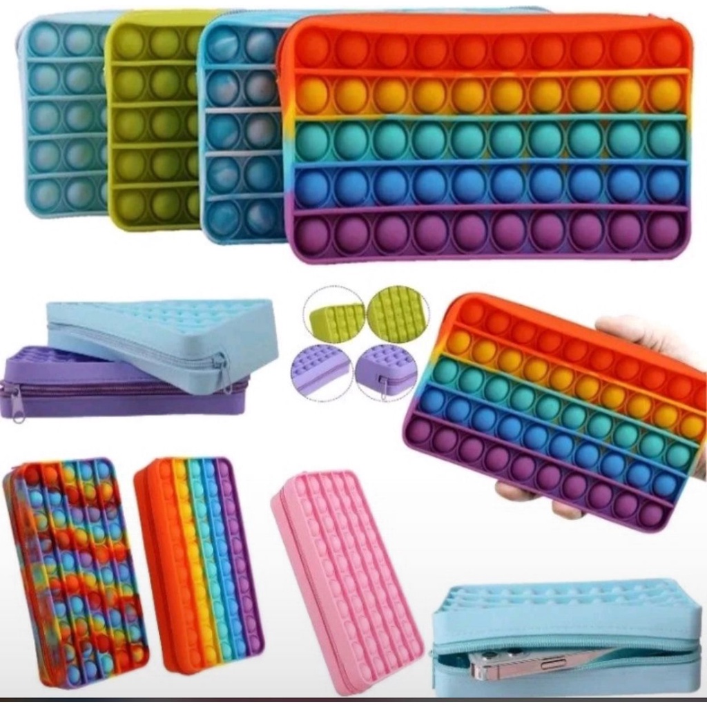 

(TERMURAH) KOTAK HP POP IT / CASING HP POP IT / TEMPAT PENSIL POP IT VPU