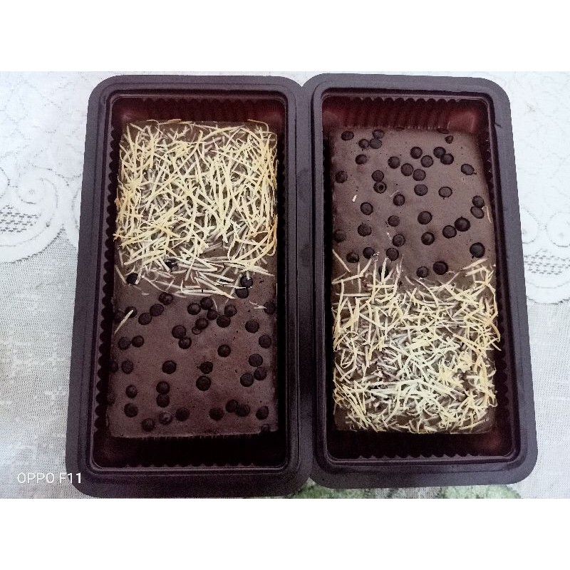 

brownies panggang fudgy