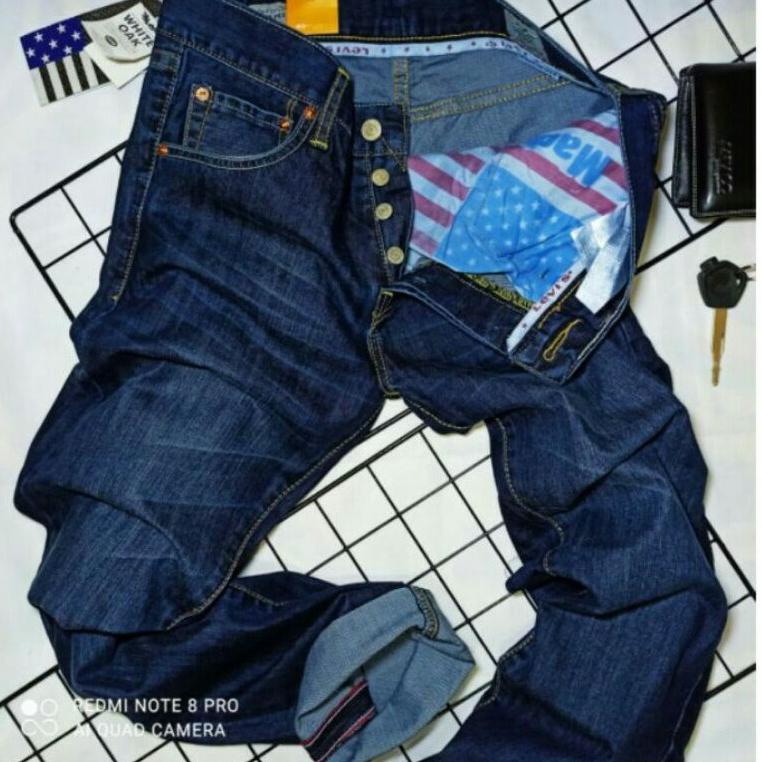 [KODE 9BVMJ] celana jeans pria levis 501 original made in usa/celana jeans levis 501 impot/celana le