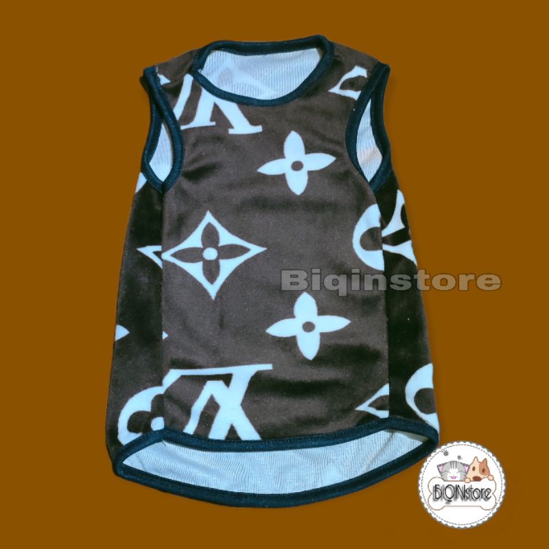 Baju Kucing Anjing Kecil Motif